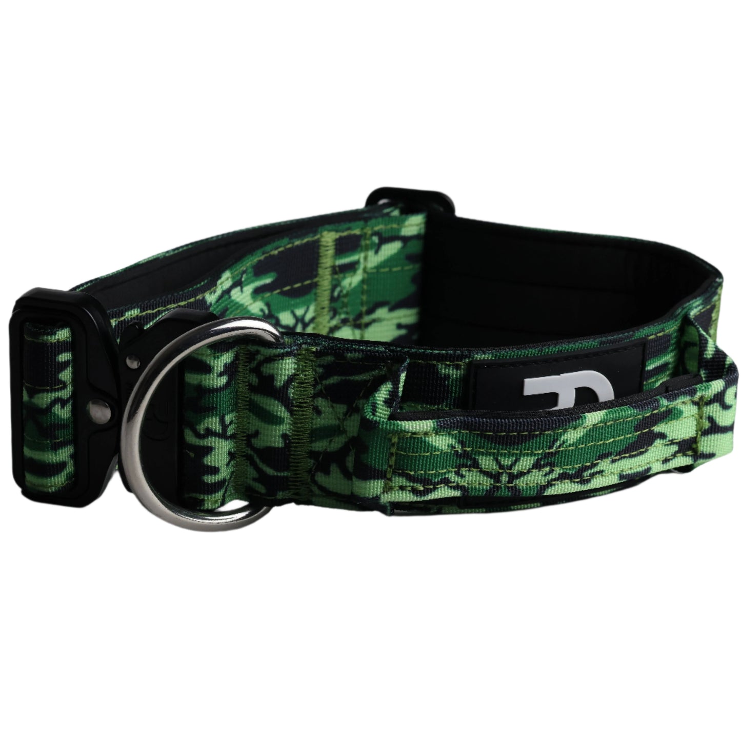 5cm Tactical Collar Green Camo