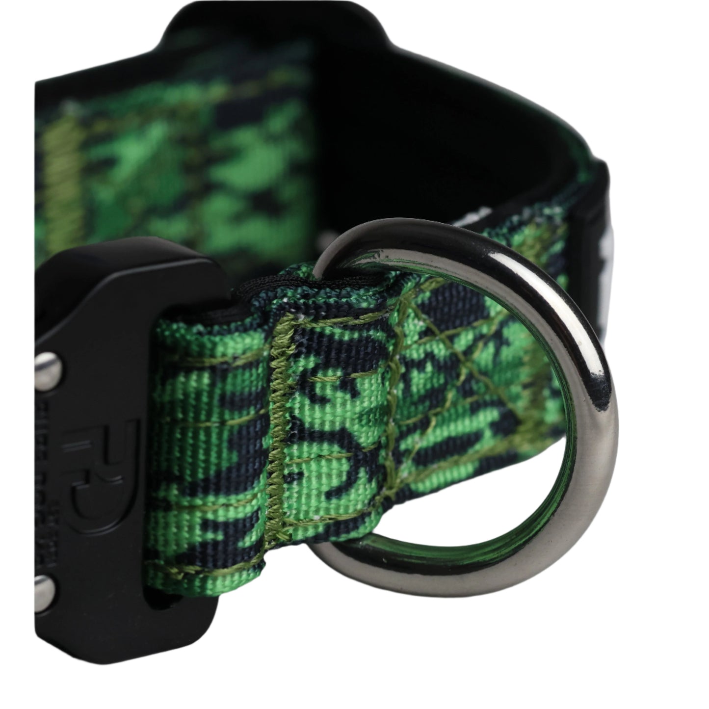 2.5cm Tactical Collar Green Camo