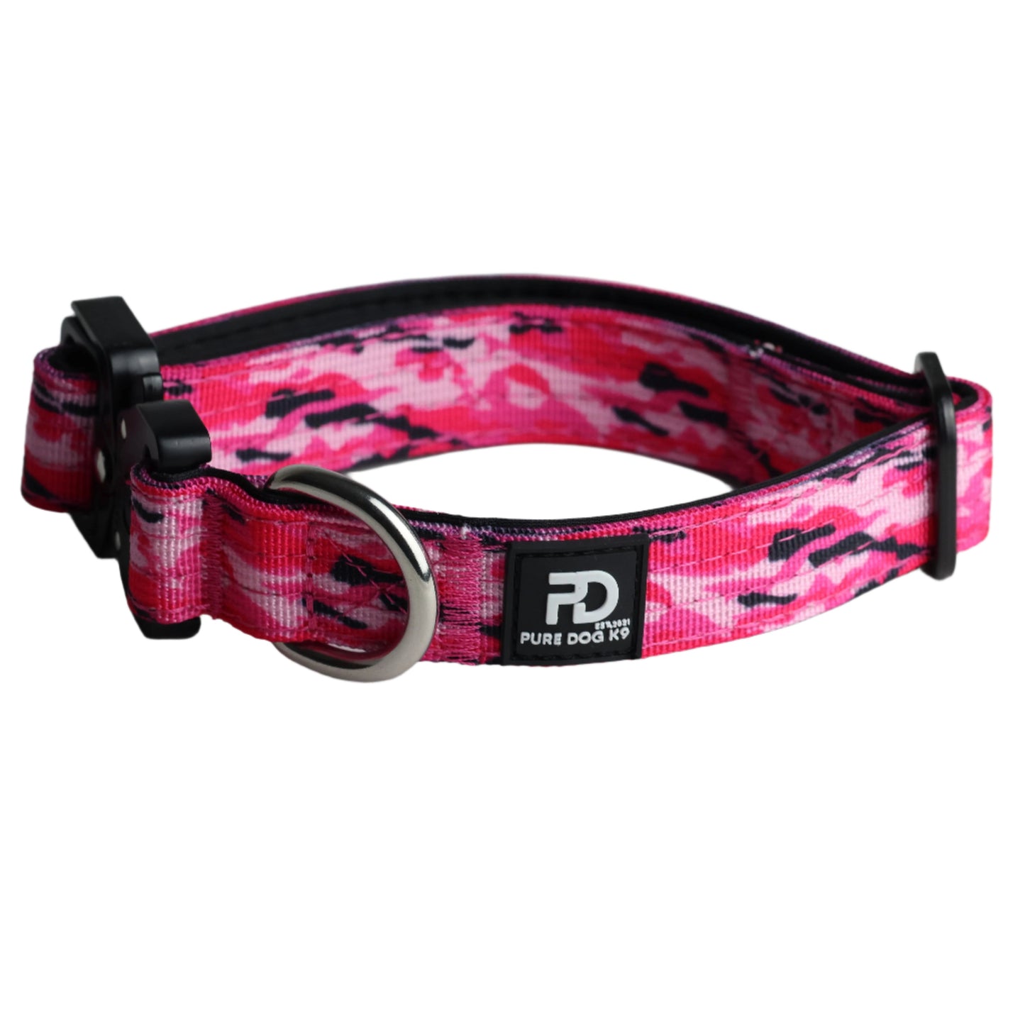 2.5cm Tactical Collar Pink Camo