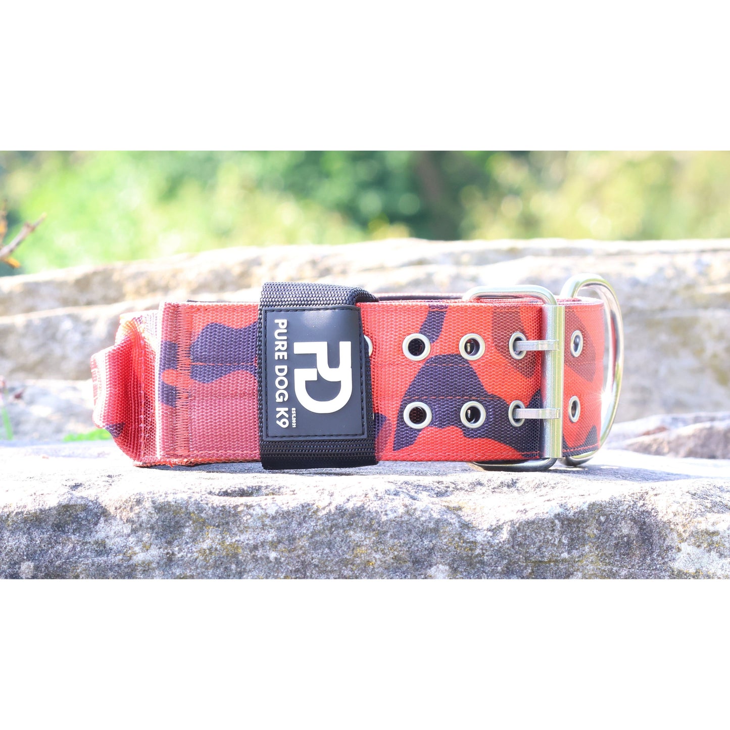 7cm Sport Collar Red Camo