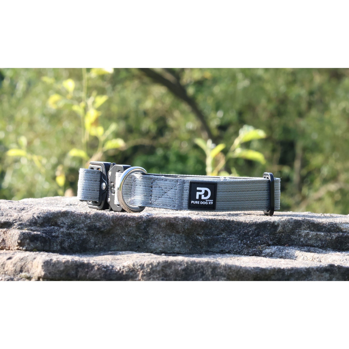 2.5cm Tactical Collar Grey