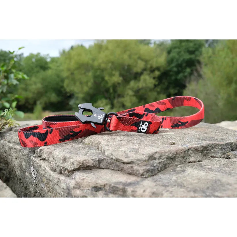 150cm Sport Lead Red Camo